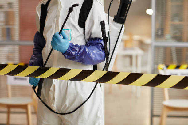 Professional Biohazard Cleanup technician working in Whitesburg, GA